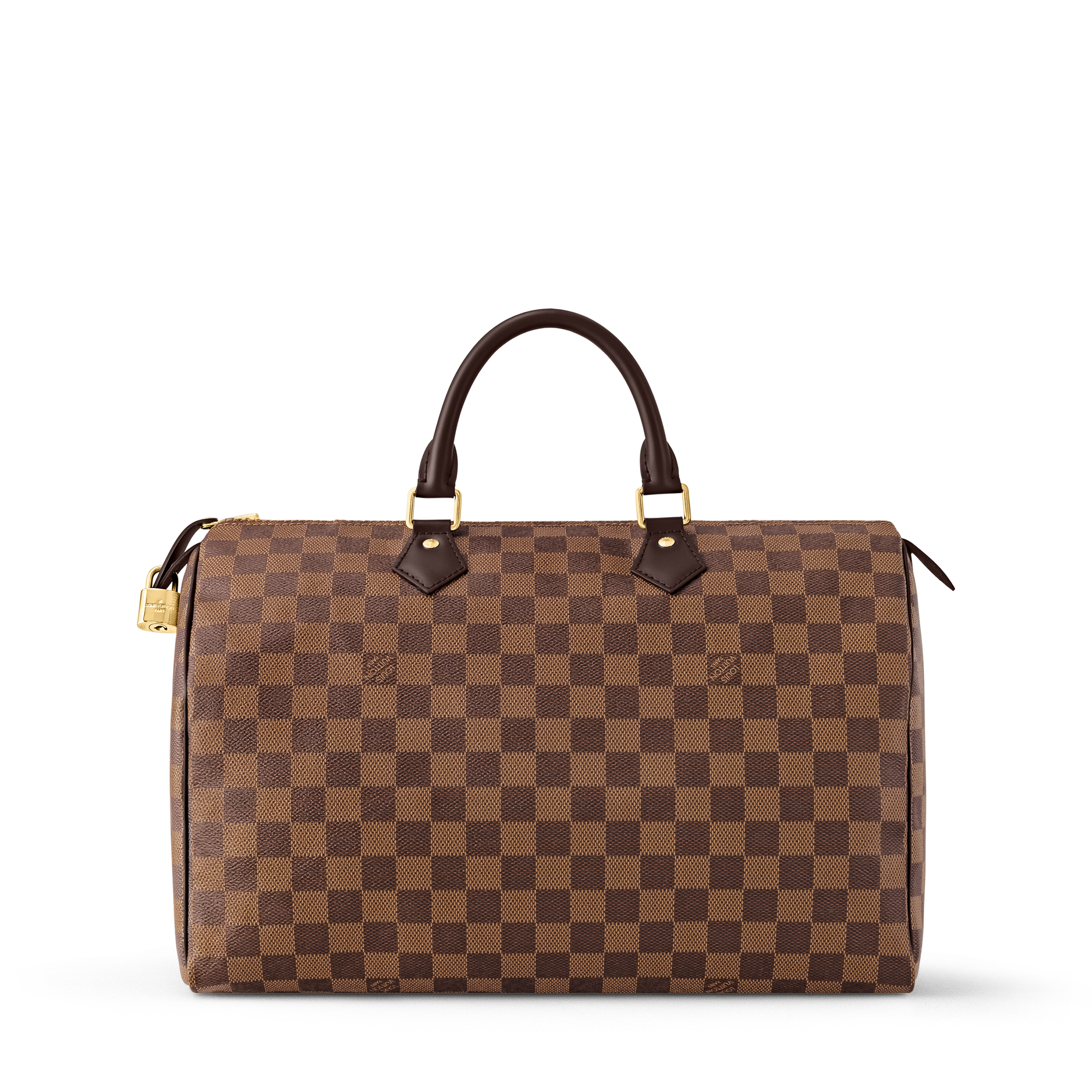 Speedy 35 Damier Ebene Canvas - Handbags | LOUIS VUITTON